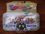 The picture of the Legend of Zelda: Ocarina Of Time: Zelda and Impa figures (Europe) goodie