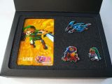 The picture of the Phone card and pins Legend of Zelda: Majora's Mask (Europe) goodie