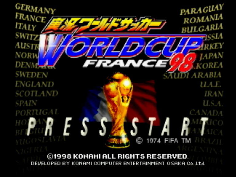 International Superstar Soccer '98 ISS - Nintendo 64 Videogame - Editorial  use only Stock Photo - Alamy