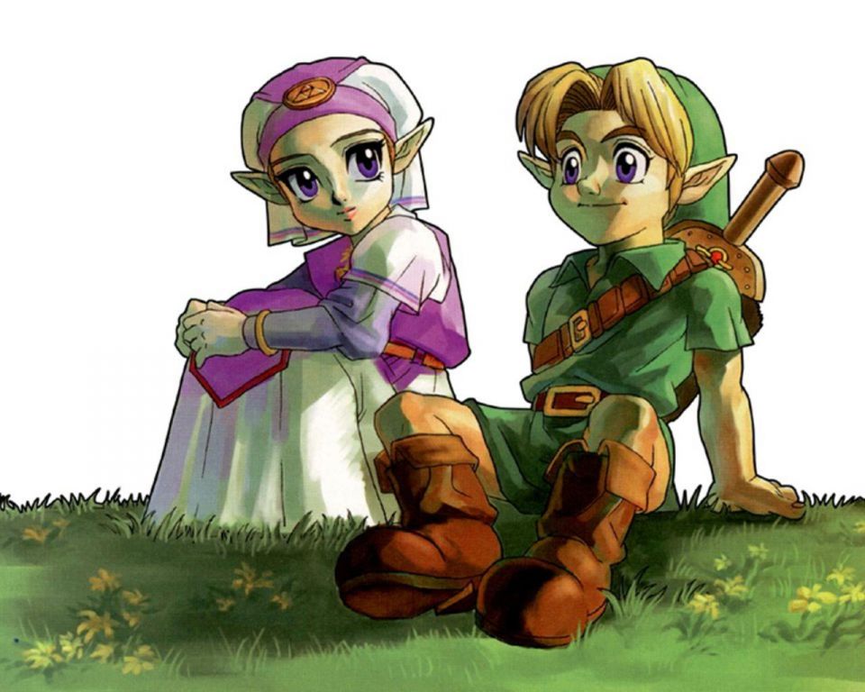 Artworks. of the game The Legend Of Zelda: Ocarina Of Time on Nintend...