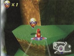 Diddy Kong Racing Nintendo 64 ballon secret screenshot (Diddy Kong Racing)