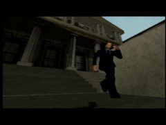Escape from the bank (007: The World is not Enough)