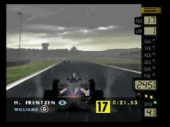 Retour de la pluie dans le jeu F1 World Grand Prix sur Nintendo 64 (F-1 World Grand Prix)