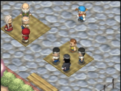 Sur les pavés (Harvest Moon 64)