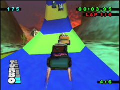 Il y a des loopings (Hot Wheels Turbo Racing)