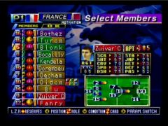 Gestion de l'équipe (International Superstar Soccer 98)