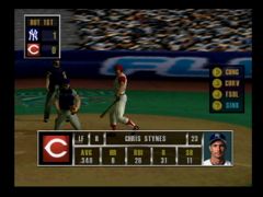 Chaque joueur a ses statistiques complètes (All-Star Baseball 99)