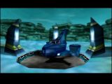 Vela atterit sur la dune Azur, niveau du jeu Jet Force Gemini sur Nintendo 64