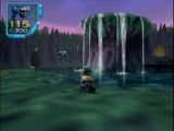 Rith Essa est vraiment une belle planète et Lupus l'admire. On est bien dans Jet Force Gemini sur Nintendo 64 !