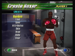 On peut créer son boxeur (Knockout Kings 2000)