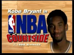 Ecran Titre (Kobe Bryant in NBA Courtside)