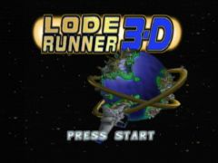 Ecran titre (Lode Runner 3D)
