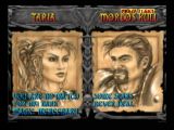 Avant le combat, les personnages échangent quelques gentils mots dans le jeu Mace The Dark Age sur Nintendo 64