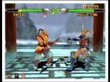 Malgré sa cécité, Xiao Long est un valeureux adversaire face à Taria. Préparez vous au combat dans le jeu Mace The Dark Age sur Nintendo 64