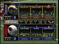 Les tactiques. (Madden NFL 2000)