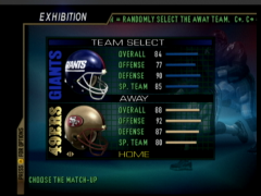 - (Madden NFL 2000)