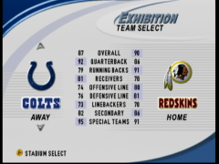 - (Madden NFL 2001)