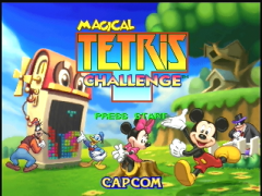 Titre (Magical Tetris Challenge)