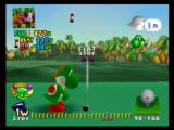 Yoshi va tenter de sortir de sa dépression en faisant un meilleur score sur ce trou ! On voit au passage qu'on peut configurer pas mal de choses !