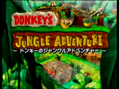 C'est le monde de la jungle de Donkey Kong qui a été choisi pour cette partie.  (Mario Party)