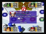 Toad a compris qu'arbitrer ne lui rapporterait rien, alors il a changé de métier dans Mario Party 3 pour se faire du blé.