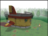 Le vaisseau que vous utilisez dans le jeu et qui sert aussi de quartier général à Mega Man et tous ses amis.