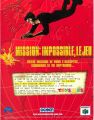 Publicité pour le jeu Mission : Impossible. Votre mission si vous l'acceptez commence le 25 septembre.