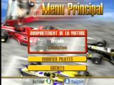 Ecran de menu principal du jeu Monaco Grand Prix Racing Simulation 2