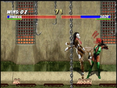 Le sang gicle (Mortal Kombat Trilogy)