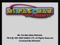 Titre (Ms. Pac-Man Maze Madness)