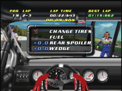 Changement de pneus (NASCAR 2000)