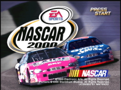 Ecran Titre (NASCAR 2000)