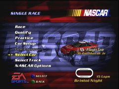 Choix du pilote (NASCAR 2000)