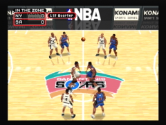 Le coup d'envoi (NBA In The Zone 2000)