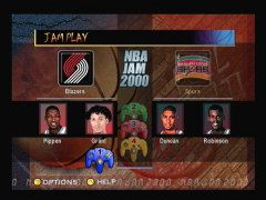 Sélection de l'équipe (NBA Jam 2000)