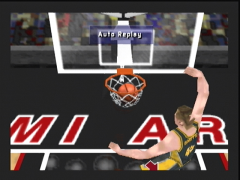 Un replay sera accordé après une belle action (NBA Live 99)