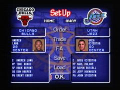 Management de l'équipe (NBA Pro 99)