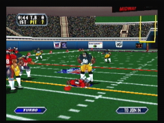 Mon joueur a pris un plaquage violent (NFL Blitz)