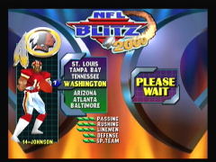 Choix de l'équipe (NFL Blitz 2000)