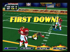 J'ai plaqué le joueur à la dernière minute (NFL Blitz 2000)