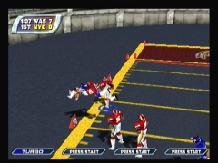 Un gros plaquage (NFL Blitz 2001)