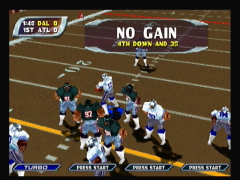 Aucun gain (NFL Blitz Special Edition)