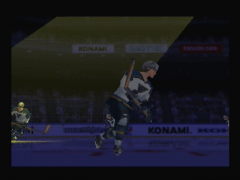 L'entrée des joueurs se fait en grande pompe (NHL Pro '99)