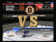 Boston contre St Louis (NHL Pro '99)