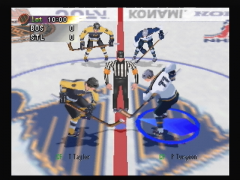 Le coup d'envoi (NHL Pro '99)