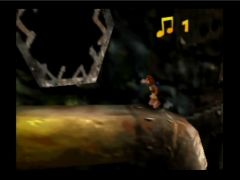 Watch out, an ugly bug will come out of this hole if you approach! So be careful in this level  (Banjo-Kazooie)