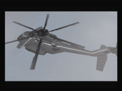 Cinématique d'introduction du jeu Operation Winback sur Nintendo 64. Le commando arrive en hélico pour casser du terroriste (Operation WinBack)