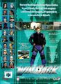 Publicité anglaise pour le jeu Operation Winback sur Nintendo 64. On peut y voir la tête des principaux protagonistes.