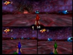 Un mini jeu jouable à 3 (Banjo-Tooie)