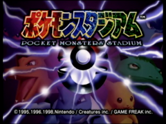Pokemon stadium (Pocket Monsters Stadium)